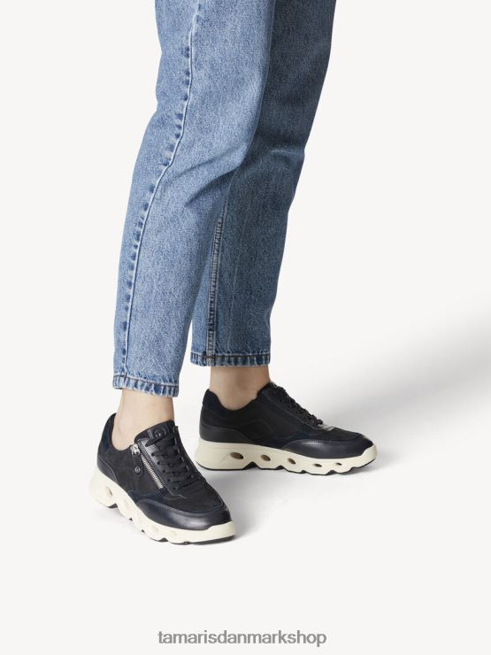 Tamaris Kvinder sneaker - blå/marineblå kam XVXV8T1436 sko