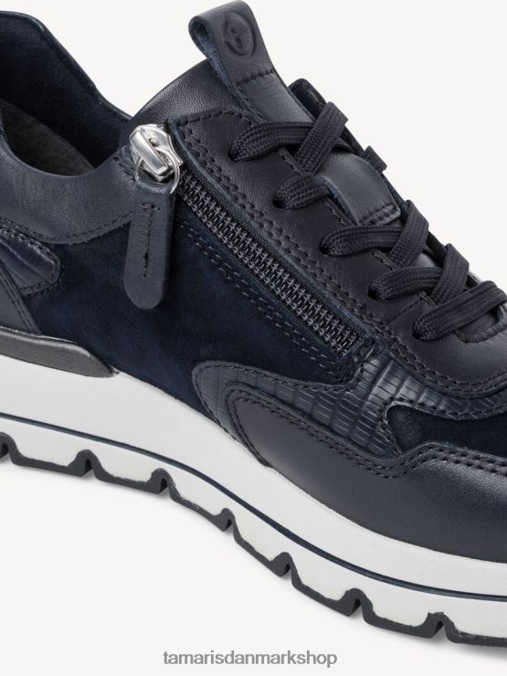 Tamaris Kvinder sneaker - blå/marineblå kam XVXV8T1897 sko