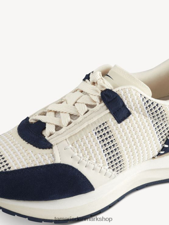 Tamaris Kvinder sneaker - blå/marineblå kam XVXV8T512 sko