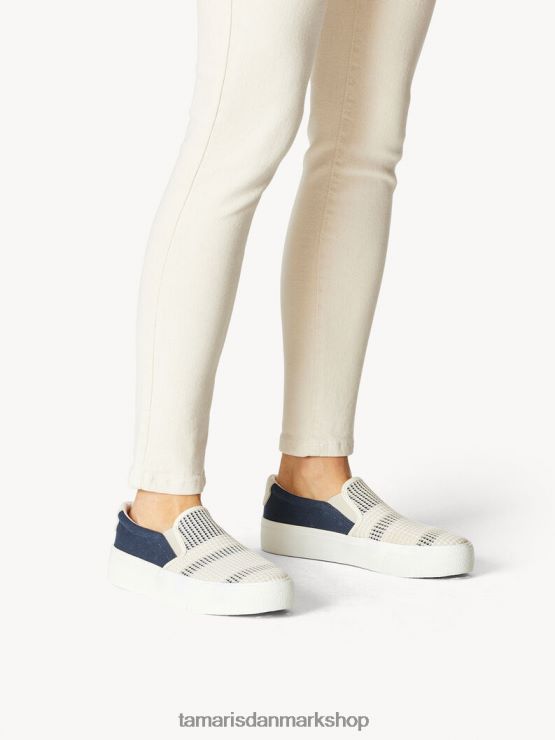 Tamaris Kvinder sneaker - blå/marineblå kam XVXV8T608 sko