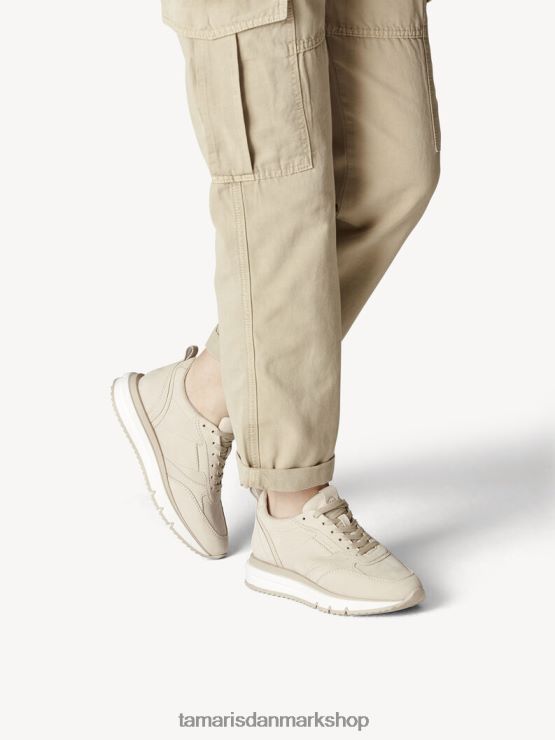 Tamaris Kvinder sneaker - brun/antilope nubuc XVXV8T2147 sko