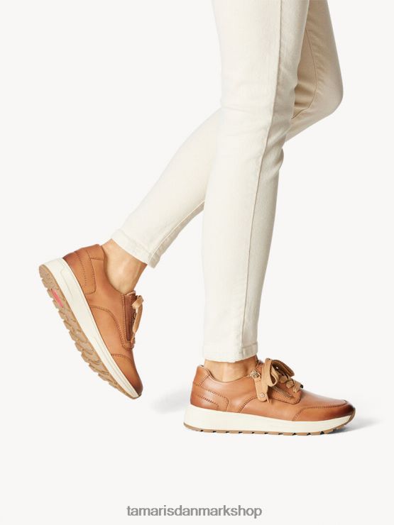 Tamaris Kvinder sneaker - brun/cognac XVXV8T470 sko
