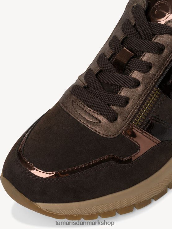 Tamaris Kvinder sneaker - brun/mocca kam XVXV8T2176 sko