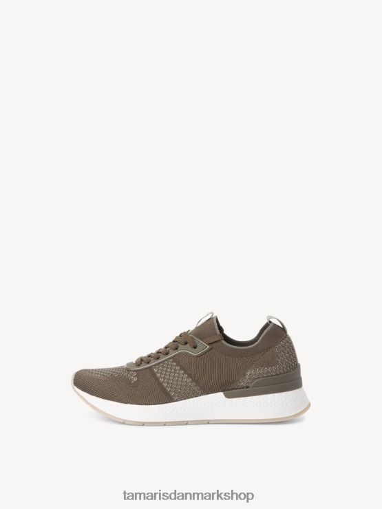 Tamaris Kvinder sneaker - grøn/støvet oliven XVXV8T2123 sko