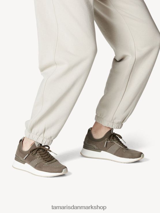 Tamaris Kvinder sneaker - grøn/støvet oliven XVXV8T2123 sko