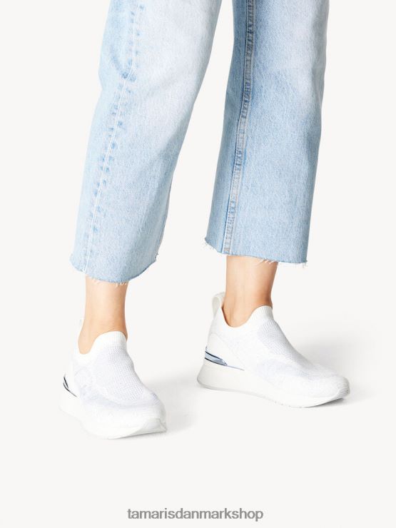 Tamaris Kvinder sneaker - hvid/hvid XVXV8T1117 sko
