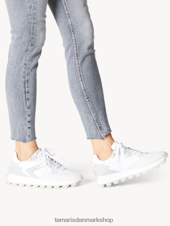 Tamaris Kvinder sneaker - hvid/hvid kam XVXV8T1088 sko