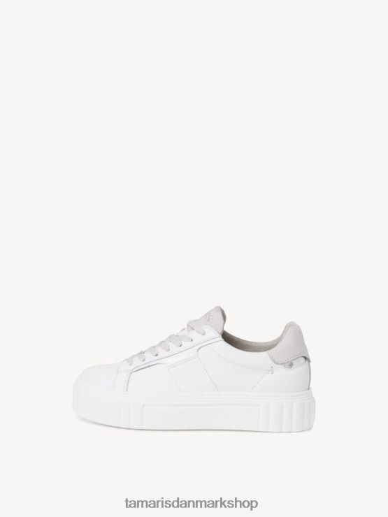Tamaris Kvinder sneaker - hvid/hvid læder XVXV8T2060 sko