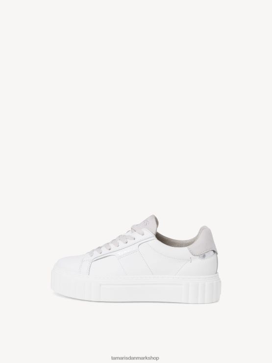Tamaris Kvinder sneaker - hvid/hvid læder XVXV8T2060 sko