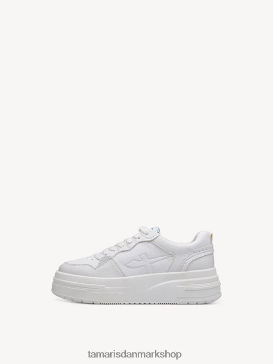 Tamaris Kvinder sneaker - hvid/hvid uni kam XVXV8T1702 sko