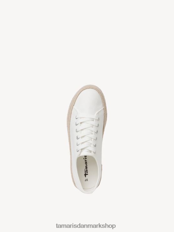 Tamaris Kvinder sneaker - hvid/offwhite XVXV8T456 sko