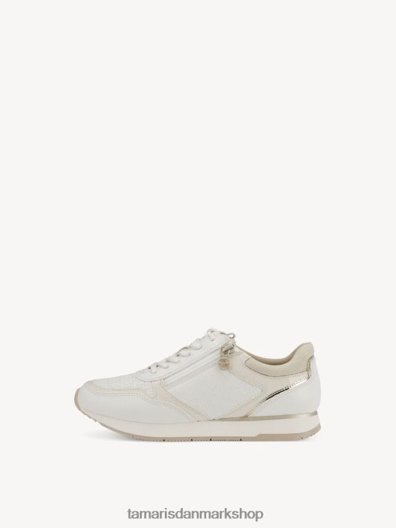 Tamaris Kvinder sneaker - hvid/offwhite kam XVXV8T1588 sko