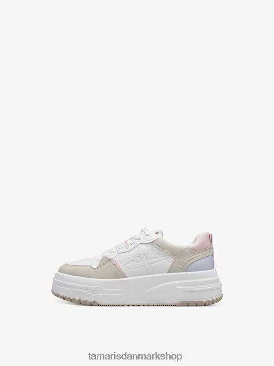 Tamaris Kvinder sneaker - hvid/offwhite kam XVXV8T1698 sko