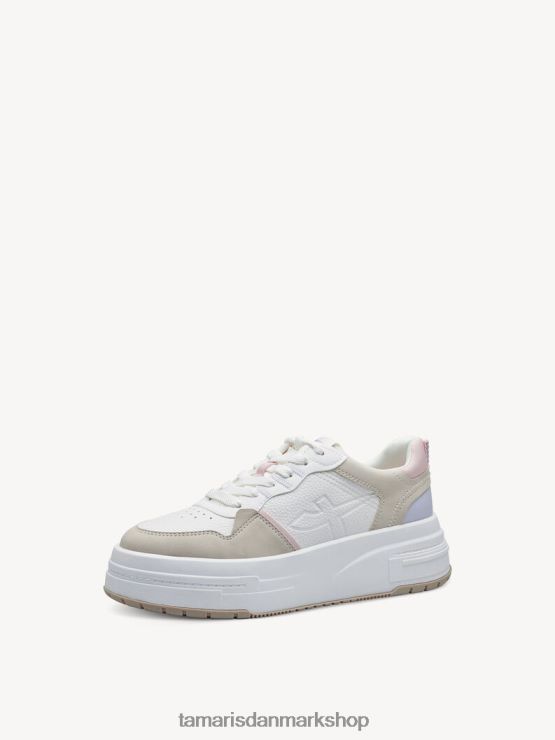 Tamaris Kvinder sneaker - hvid/offwhite kam XVXV8T1698 sko