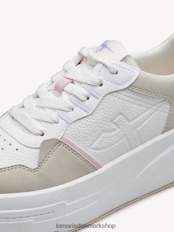 Tamaris Kvinder sneaker - hvid/offwhite kam XVXV8T1698 sko