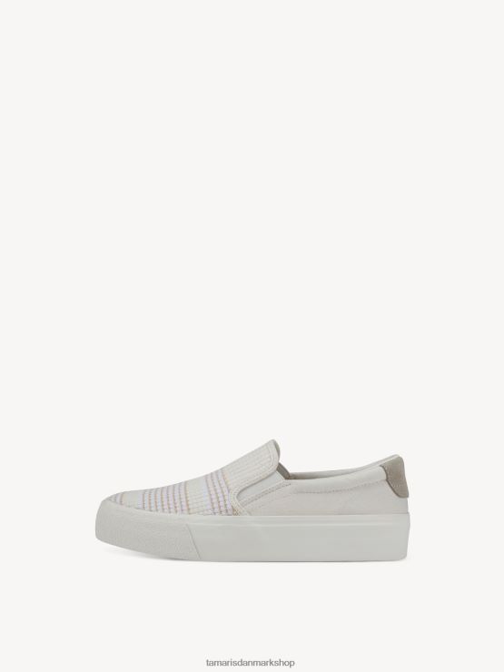 Tamaris Kvinder sneaker - hvid/offwhite kam XVXV8T749 sko