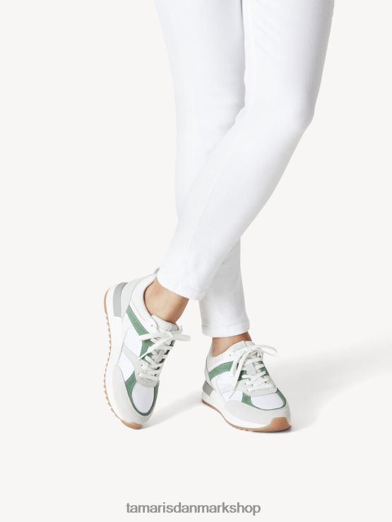 Tamaris Kvinder sneaker - kaki/tang kam XVXV8T2313 sko