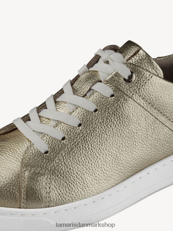 Tamaris Kvinder sneaker - metallic/lys guld met XVXV8T1494 sko