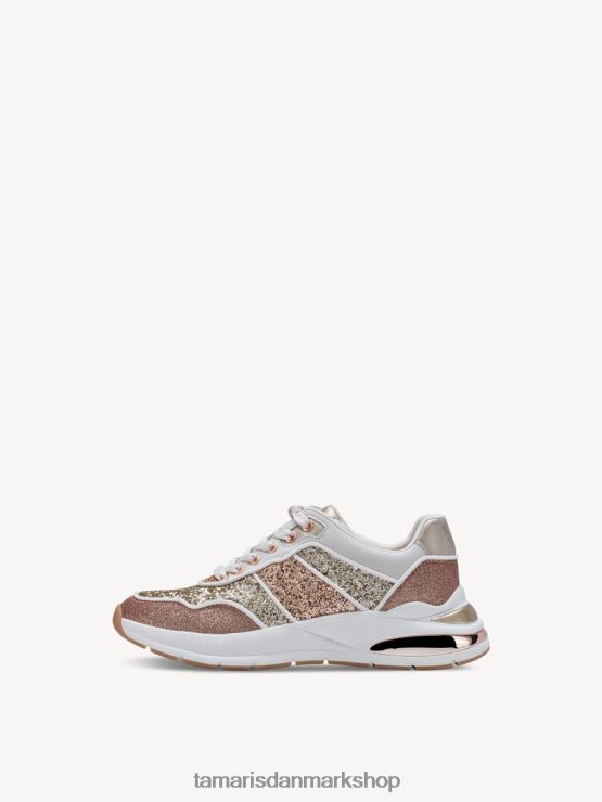 Tamaris Kvinder sneaker - metallic/rosego.gla.com XVXV8T1545 sko