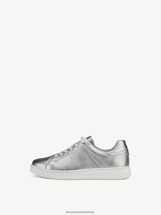 Tamaris Kvinder sneaker - metallic/sølv metall. XVXV8T56 sko