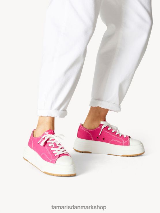 Tamaris Kvinder sneaker - pink/fuxia XVXV8T1540 sko