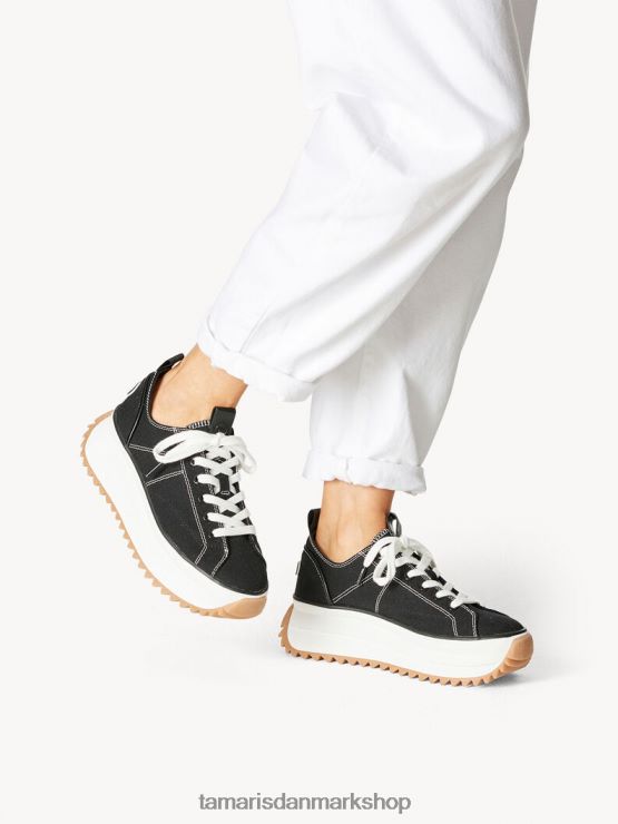Tamaris Kvinder sneaker - sort XVXV8T1490 sko
