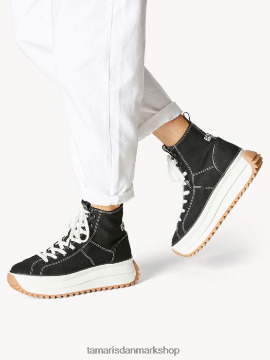Tamaris Kvinder sneaker - sort XVXV8T590 sko