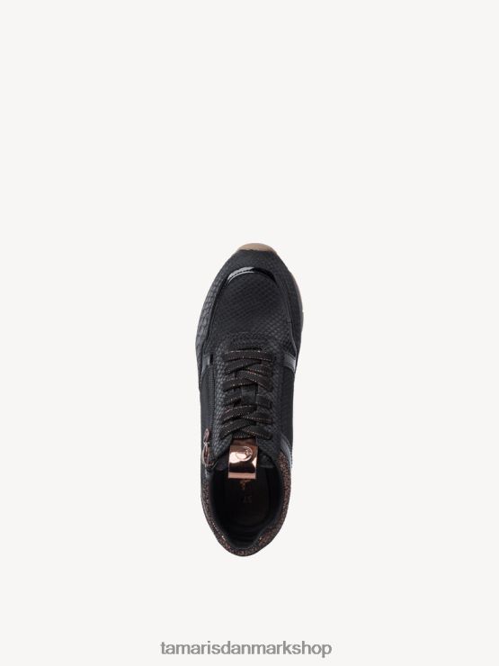 Tamaris Kvinder sneaker - sort/blk str XVXV8T2053 sko