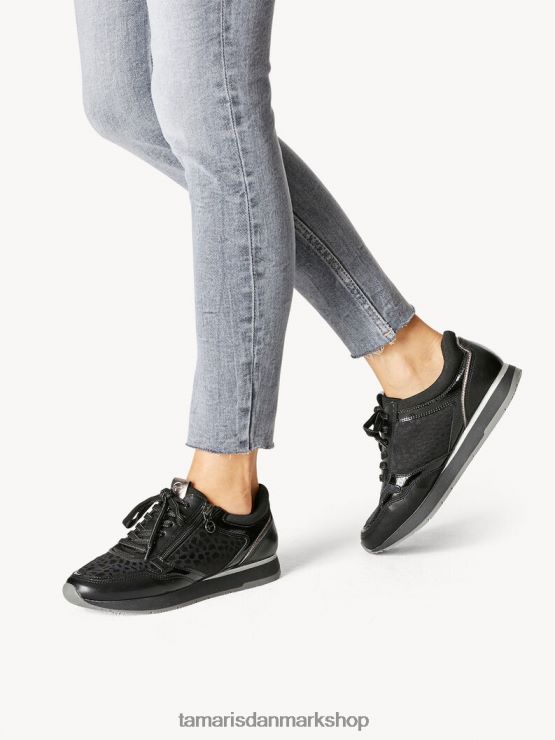 Tamaris Kvinder sneaker - sort/sort uni kam XVXV8T1804 sko