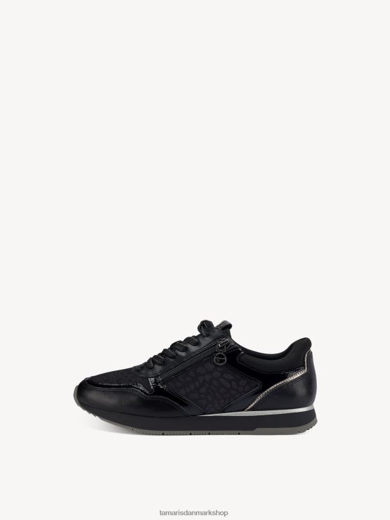 Tamaris Kvinder sneaker - sort/sort uni kam XVXV8T1804 sko