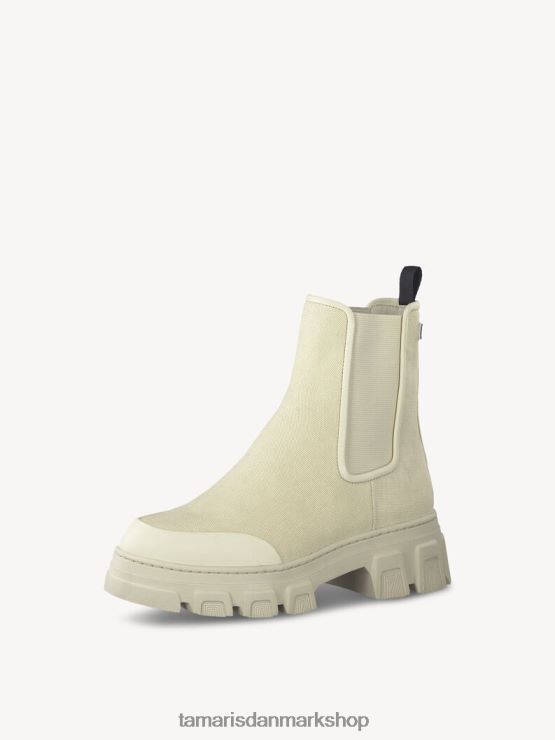 Tamaris Kvinder chelsea støvle - beige/elfenben XVXV8T1772 sko