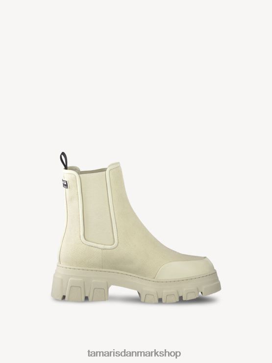 Tamaris Kvinder chelsea støvle - beige/elfenben XVXV8T1772 sko