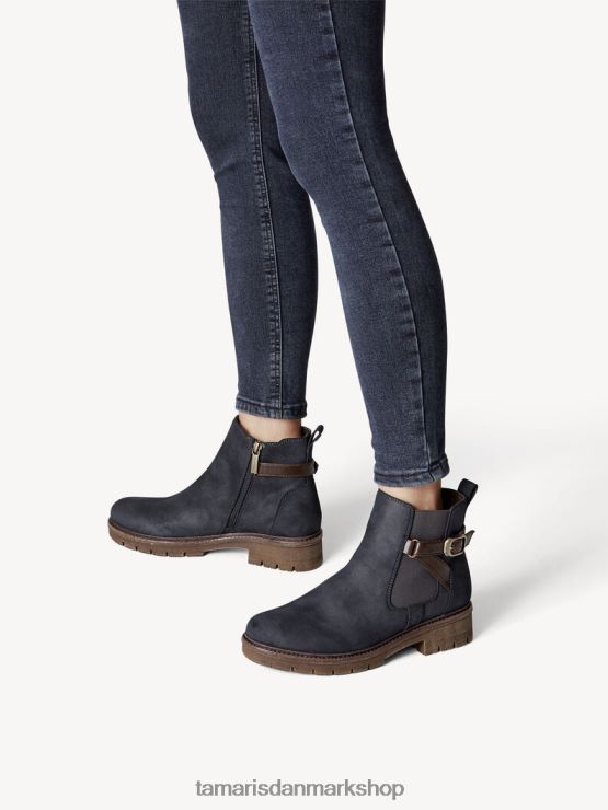 Tamaris Kvinder chelsea støvle - blå/marineblå kam XVXV8T1573 sko