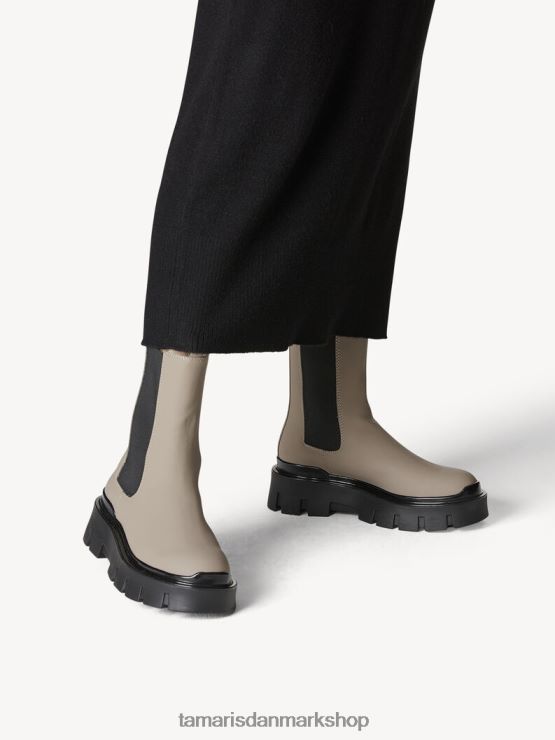 Tamaris Kvinder chelsea støvle - brun/taupe XVXV8T1758 sko