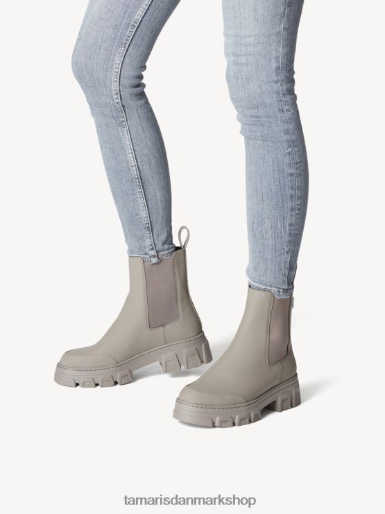 Tamaris Kvinder chelsea støvle - brun/taupe uni XVXV8T1126 sko