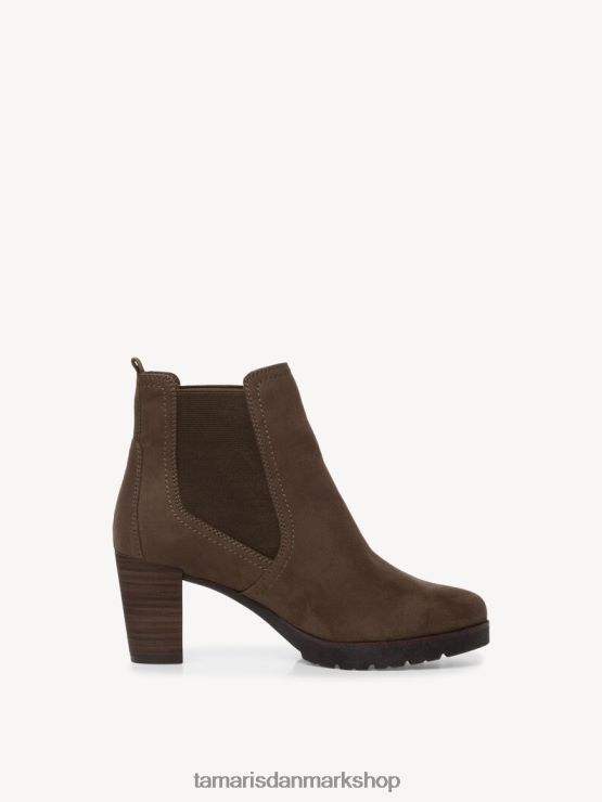 Tamaris Kvinder chelsea støvle - grøn/oliven XVXV8T1818 sko