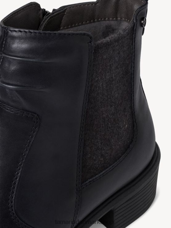 Tamaris Kvinder chelsea støvle i læder - blå/marineblå XVXV8T861 sko