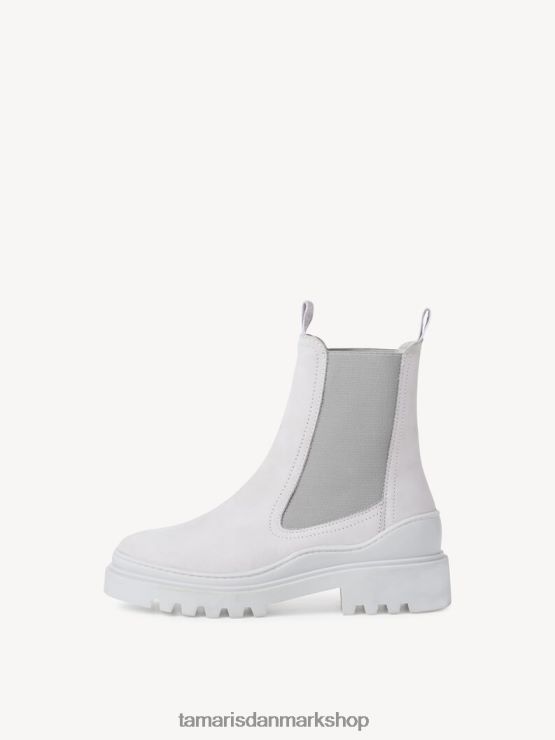 Tamaris Kvinder chelsea støvle i læder - grå/blød grå XVXV8T1657 sko