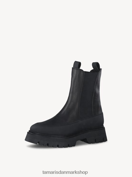 Tamaris Kvinder chelsea støvle - sort XVXV8T115 sko