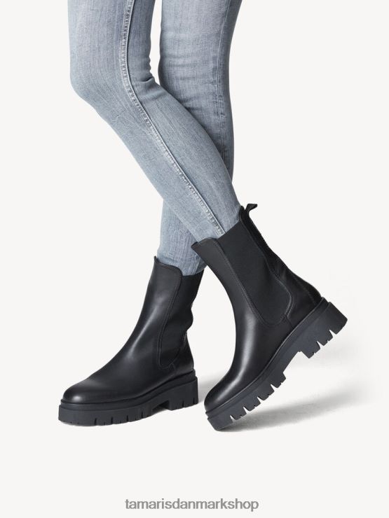 Tamaris Kvinder chelsea støvle - sort XVXV8T1774 sko