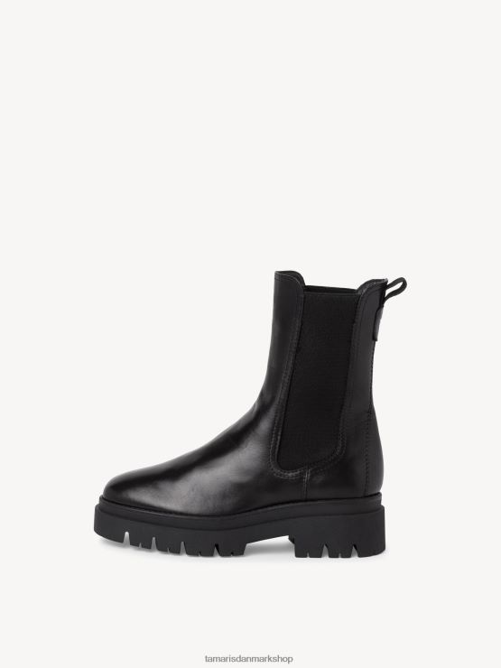 Tamaris Kvinder chelsea støvle - sort XVXV8T1774 sko