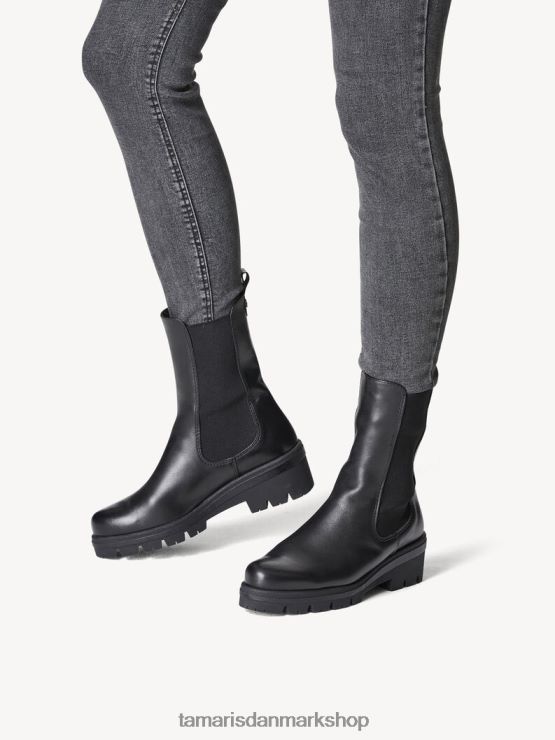 Tamaris Kvinder chelsea støvle - sort XVXV8T1926 sko