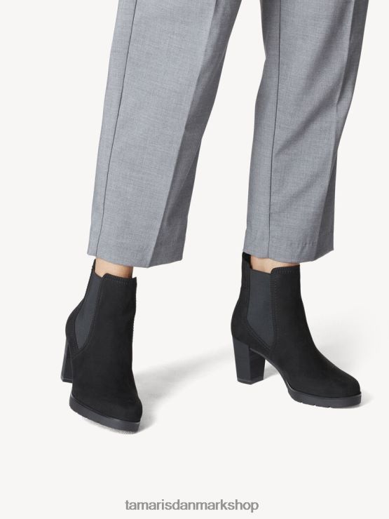 Tamaris Kvinder chelsea støvle - sort XVXV8T2098 sko