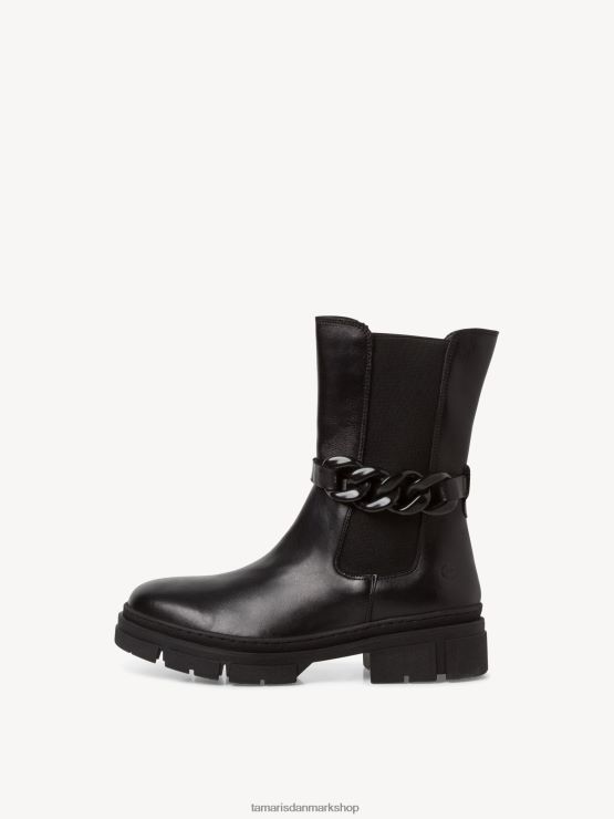 Tamaris Kvinder chelsea støvle - sort XVXV8T510 sko