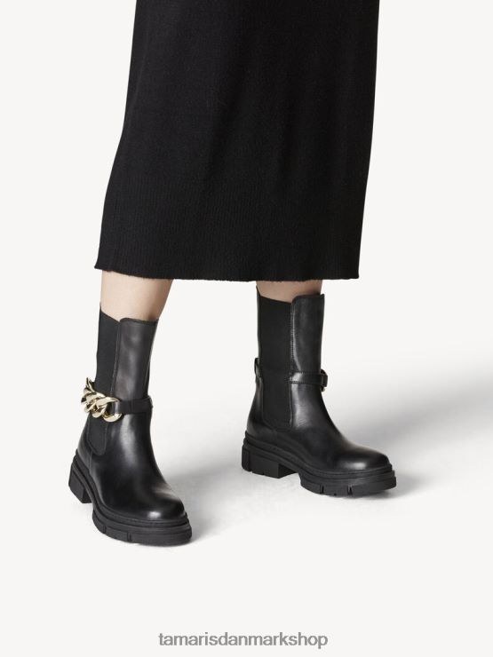 Tamaris Kvinder chelsea støvle - sort XVXV8T564 sko