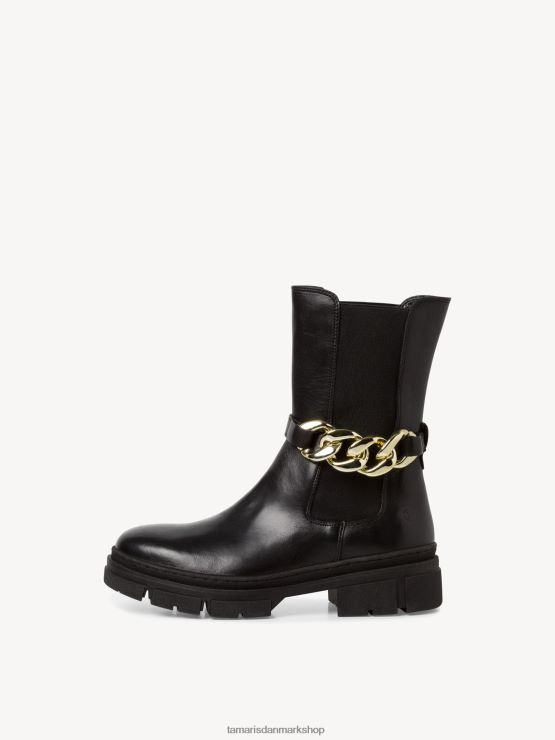 Tamaris Kvinder chelsea støvle - sort XVXV8T564 sko