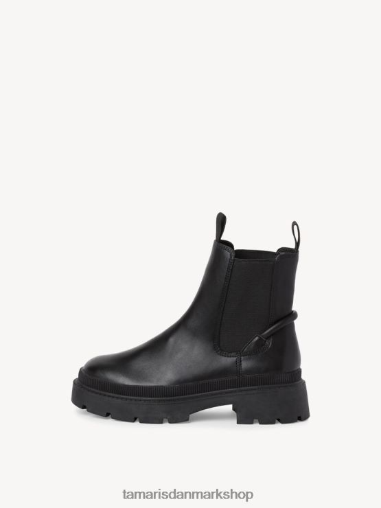 Tamaris Kvinder chelsea støvle - sort/sort uni XVXV8T1685 sko