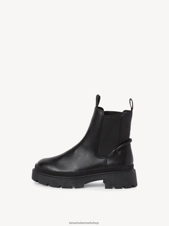 Tamaris Kvinder chelsea støvle - sort/sort uni XVXV8T1685 sko