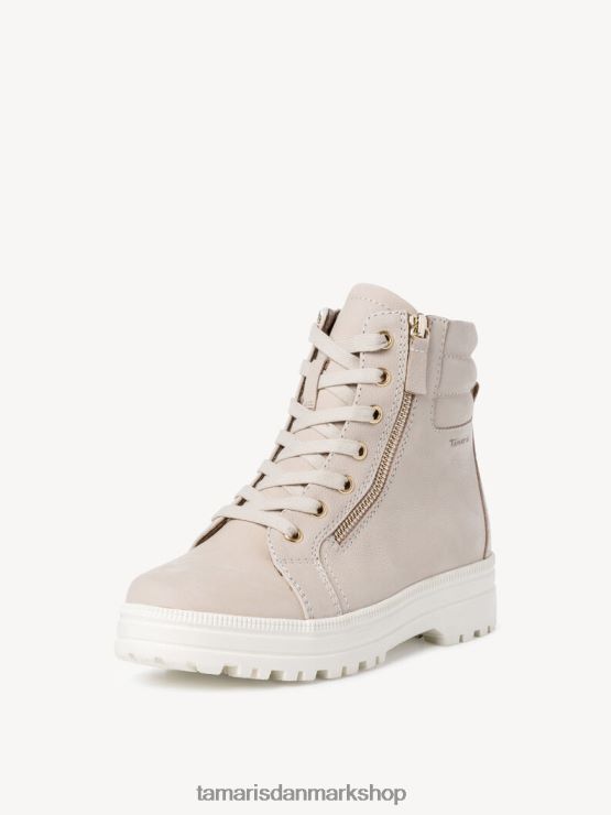 Tamaris Kvinder læderstøvle - beige/elfenben XVXV8T2066 sko