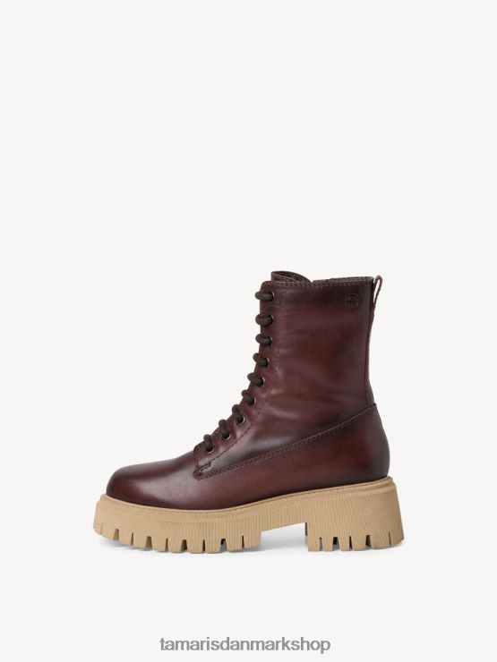 Tamaris Kvinder læderstøvle - brun/cafe XVXV8T1783 sko